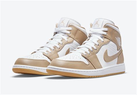 nike air jordan mid tan gum|jordan 1 mid tan gum shoes.